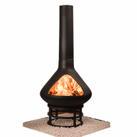 EmberCraft Nova Chiminea Fire Pit — product view 7