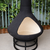 EmberCraft Nova Chiminea Fire Pit — product view 9