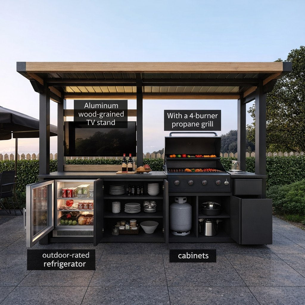 Forgestone Luxegrill Outdoor Kitchen Station — product view 5