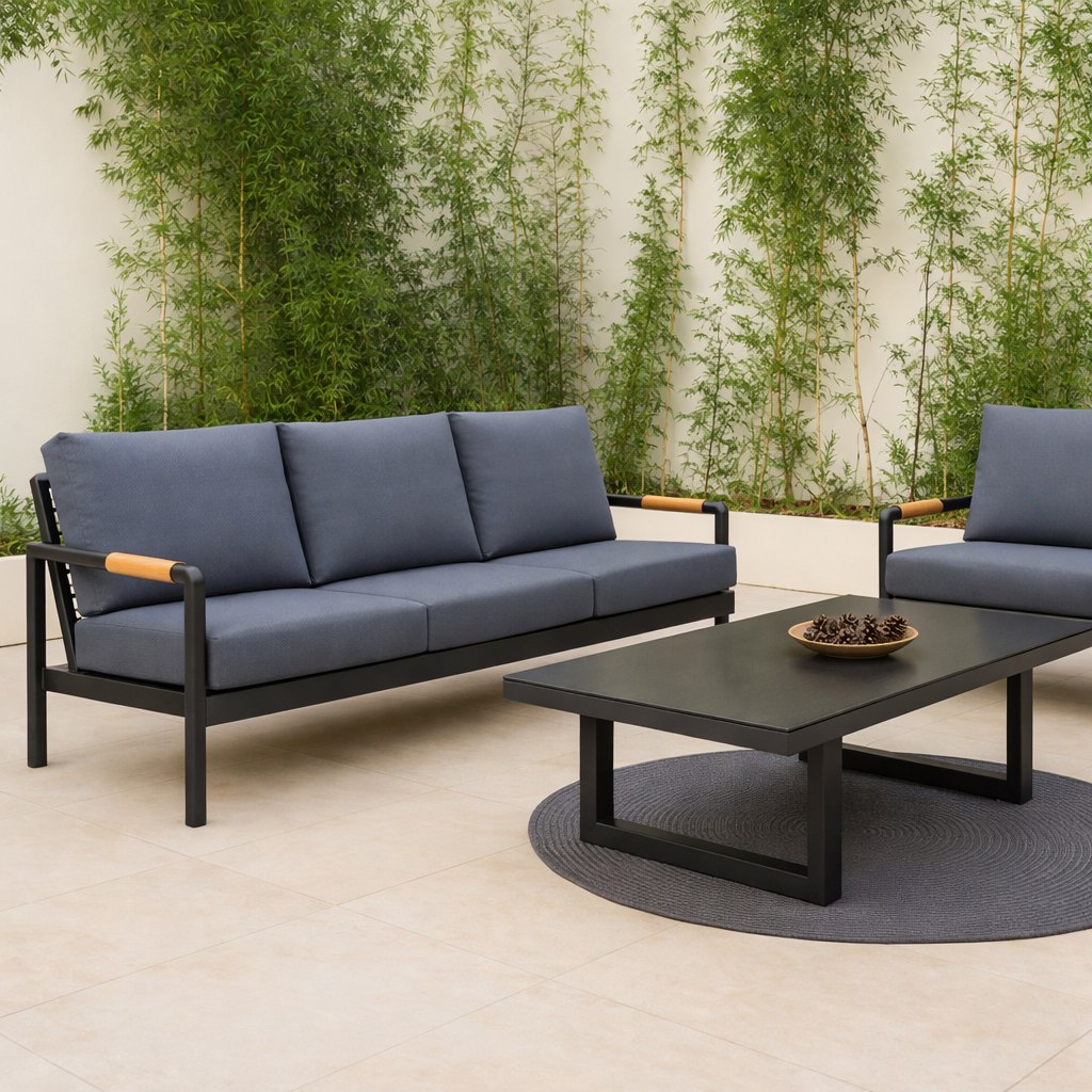 Solterra Luxe Outdoor Lounge Set — product view 2