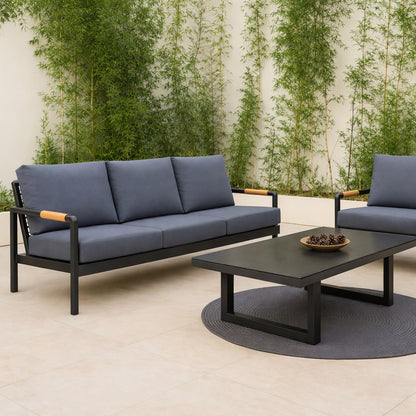 Solterra Luxe Outdoor Lounge Set — product view 2