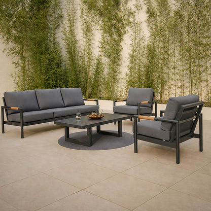 Solterra Luxe Outdoor Lounge Set — product view 3