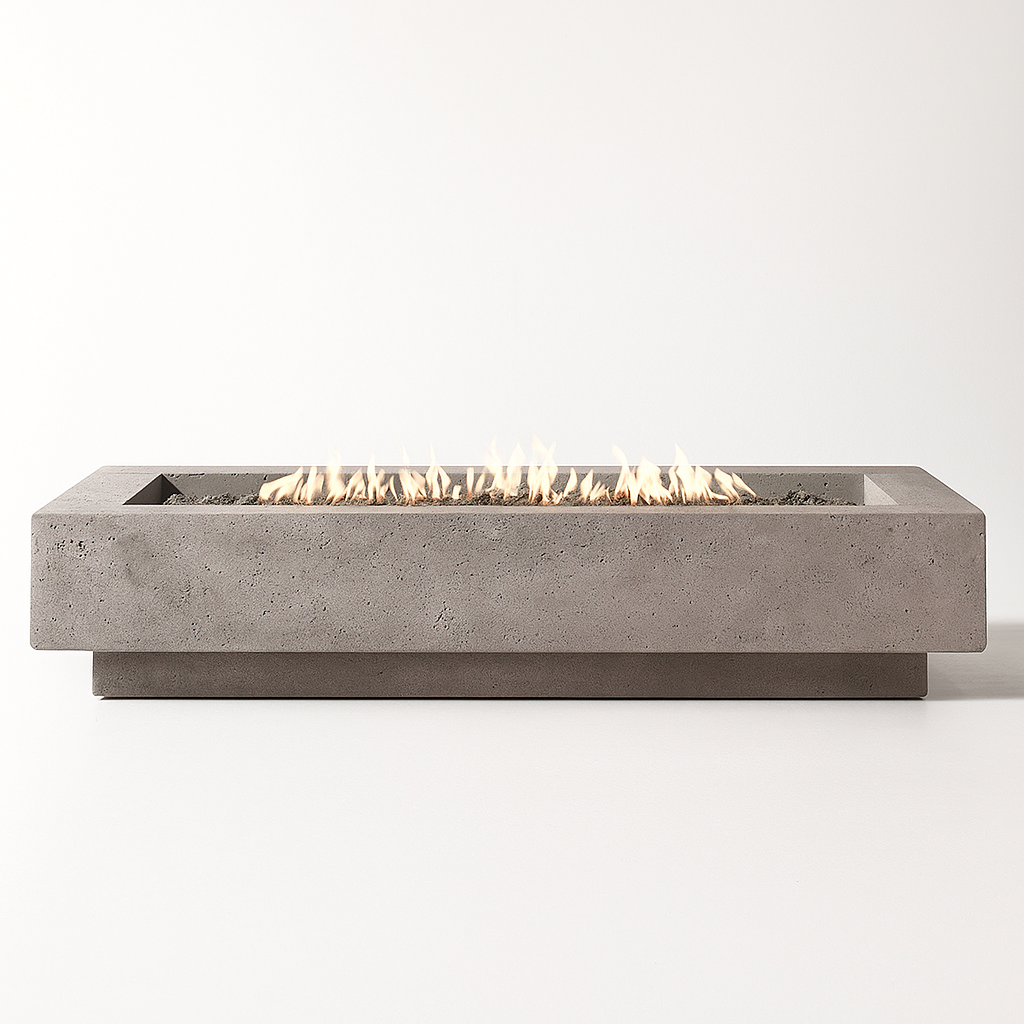 StrataForm Elevate Concrete Fire Table — product view 2
