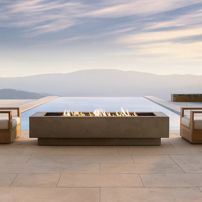 StrataForm Elevate Concrete Fire Table — product view 3
