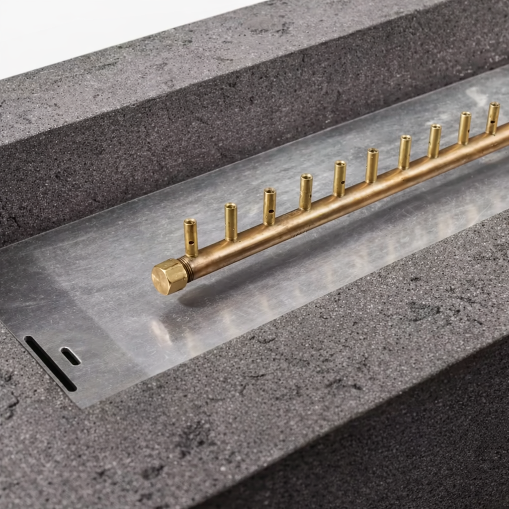 StrataForm Elevate Concrete Fire Table — product view 4