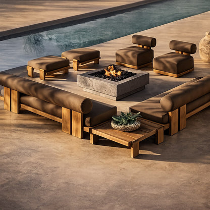 TerraFirme Ember Lounge & Firepit Set — product view 4